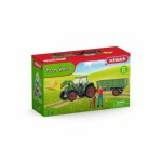 Figura îmbinată Schleich Tracteur avec remorque