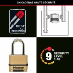 Lacăt cu cifru Master Lock Zinc