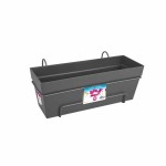 Ghiveci Elho Gri închis Plastic Dreptunghiular 50 cm