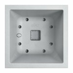 Ghiveci Elho Alb Ø 29,5 cm Plastic Pătrat Modern