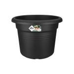 Ghiveci Elho Ø 64 cm Negru polipropilenă Plastic Rotund