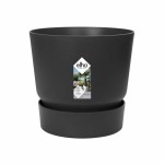 Ghiveci Elho Negru Plastic Rotund Modern Ø 47 cm