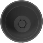 Ghiveci EDA Gri Ø 52 cm Gri închis Plastic Rotund Modern