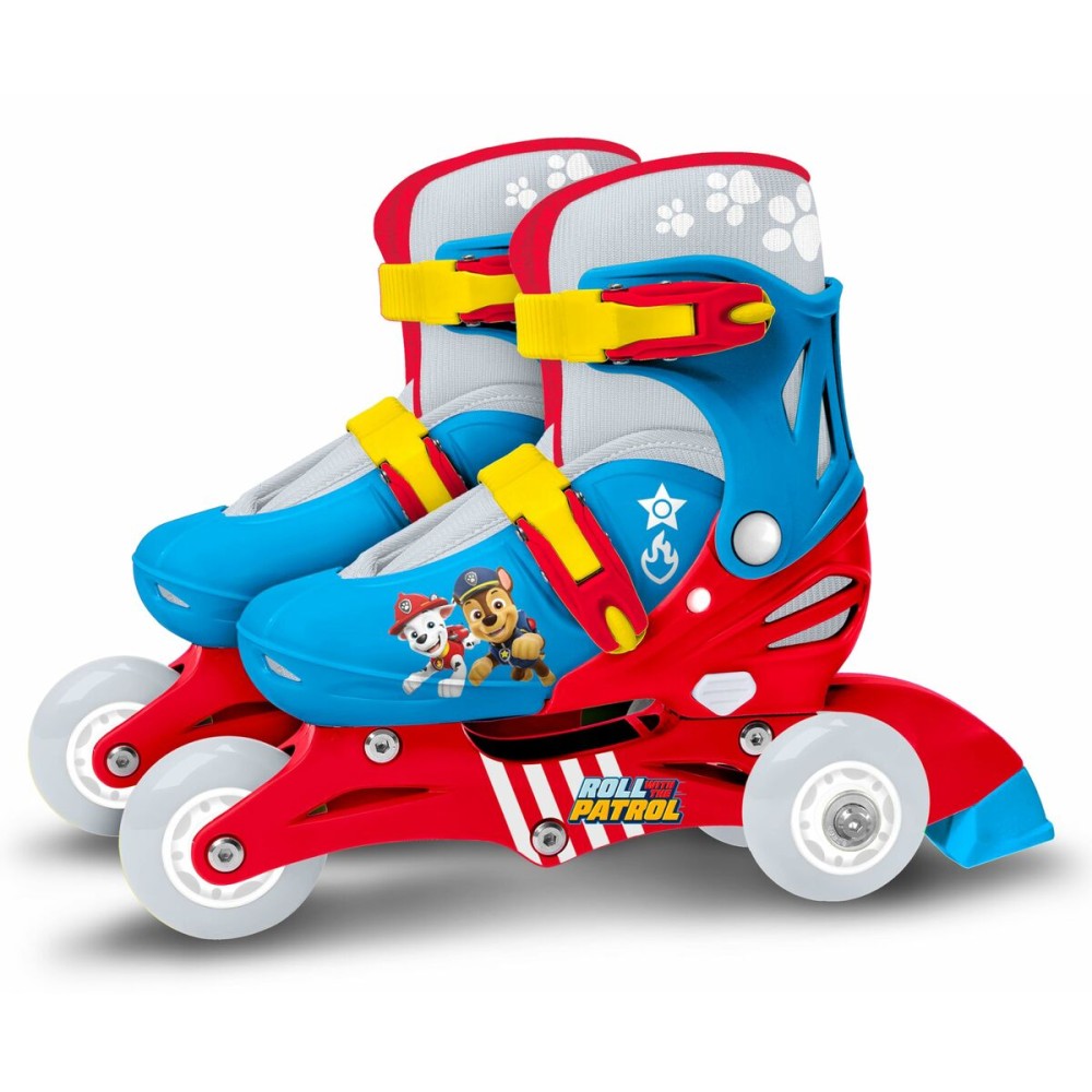 Patine cu Rotile The Paw Patrol Albastru Roșu