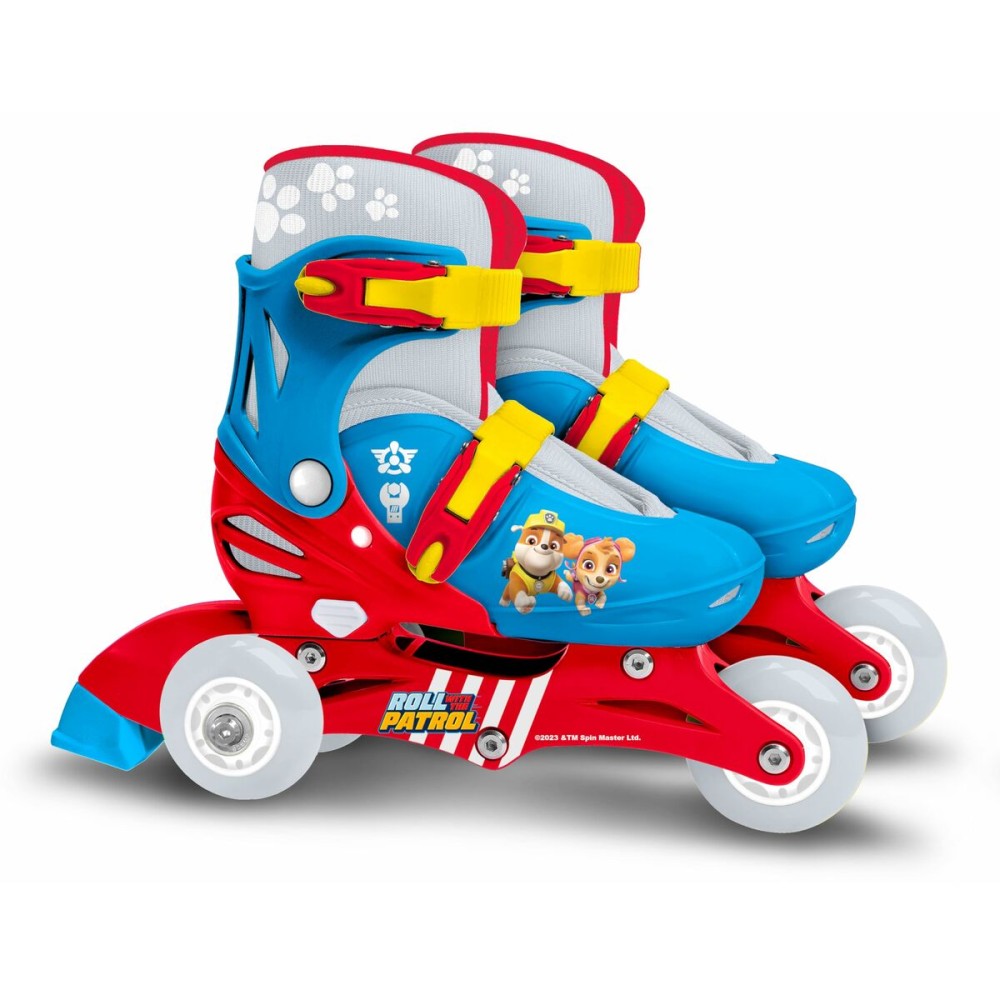Patine cu Rotile The Paw Patrol Albastru Roșu