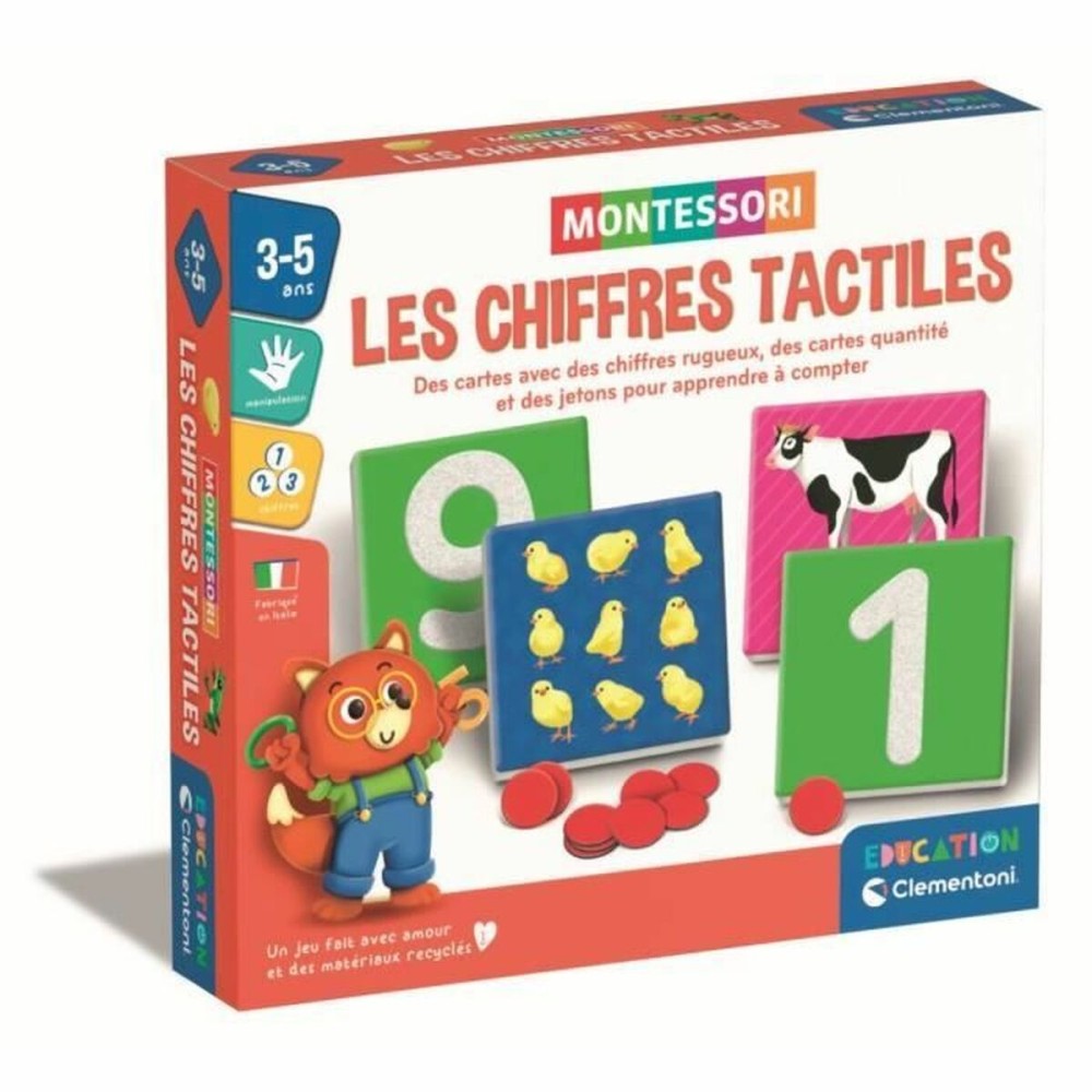 Joc Educativ Clementoni Les chiffres tactiles (FR)