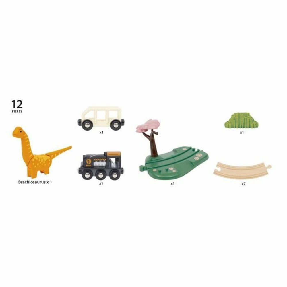 Antrenează-te cu Circuitul Brio Dinosaur circle set