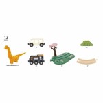 Antrenează-te cu Circuitul Brio Dinosaur circle set