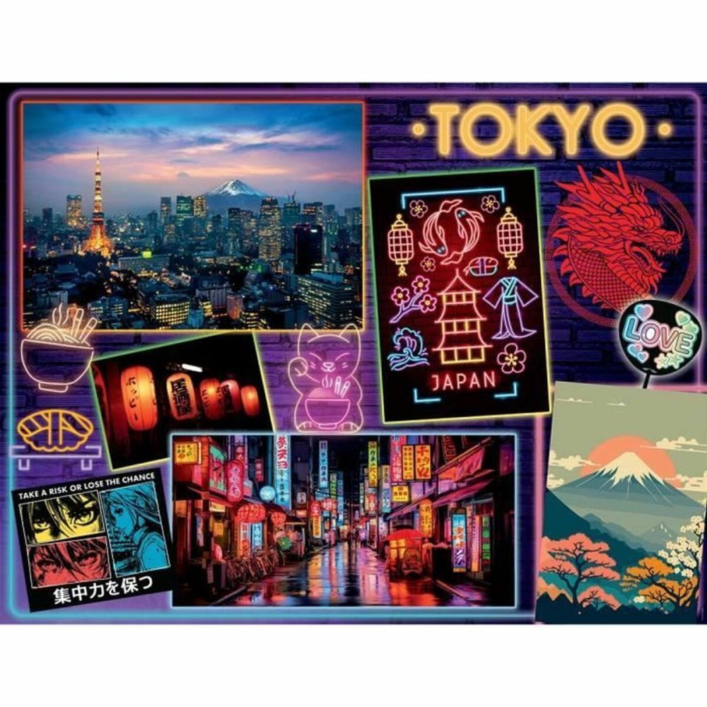 Puzzle Ravensburger Découverte de Tokyo 2000 Piese