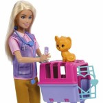 Păpușă Barbie SAUVETEUSE D'ANIMAUX