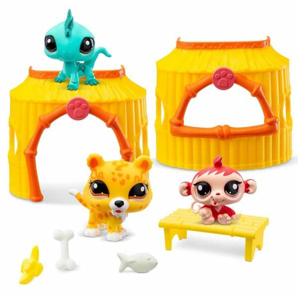 Playset Bandai Littlest Pet Shop 8 Piese