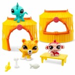 Playset Bandai Littlest Pet Shop 8 Piese