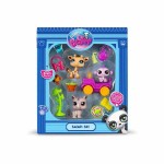 Playset Bandai Littlest Pet Shop SAFARI 8 Piese