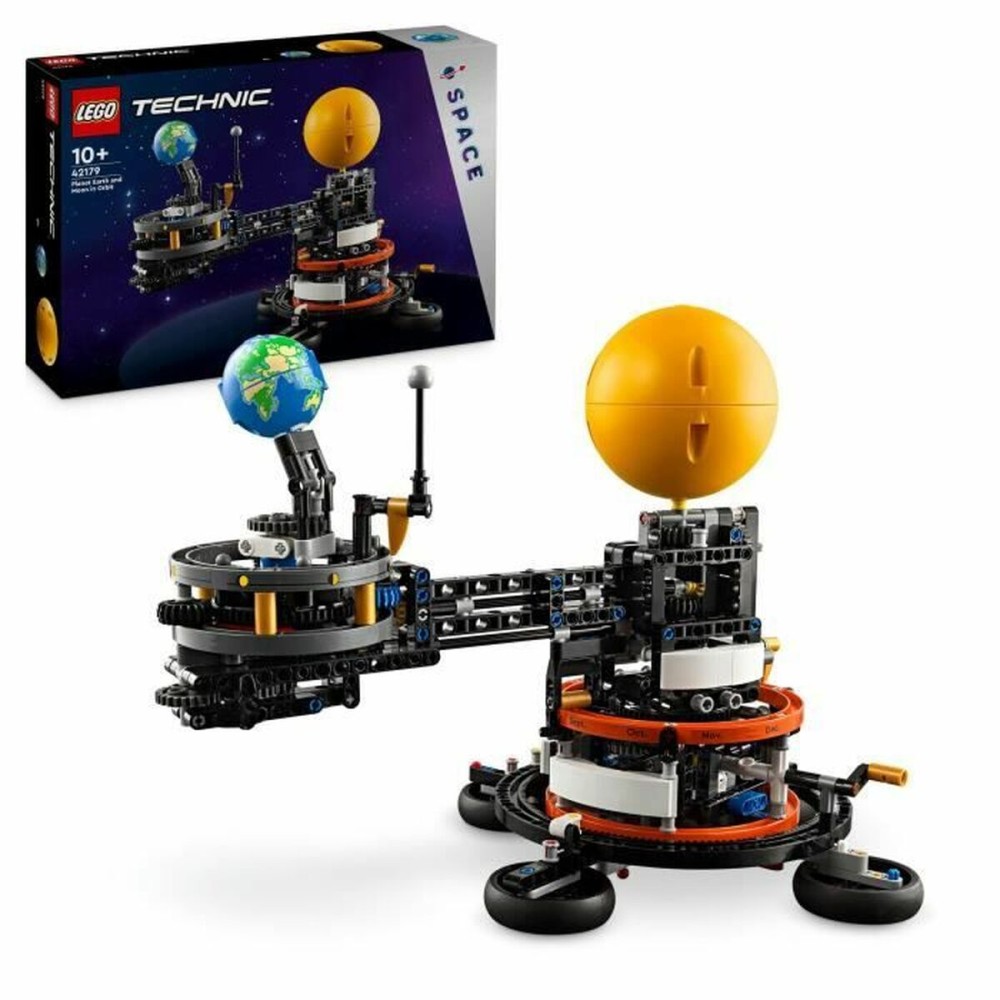 Set de Construcție Lego Technic 42179 Planet Earth and Moon in Orbit Multicolor