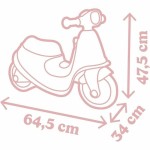 Mașină-Premergător Smoby scooter Roz
