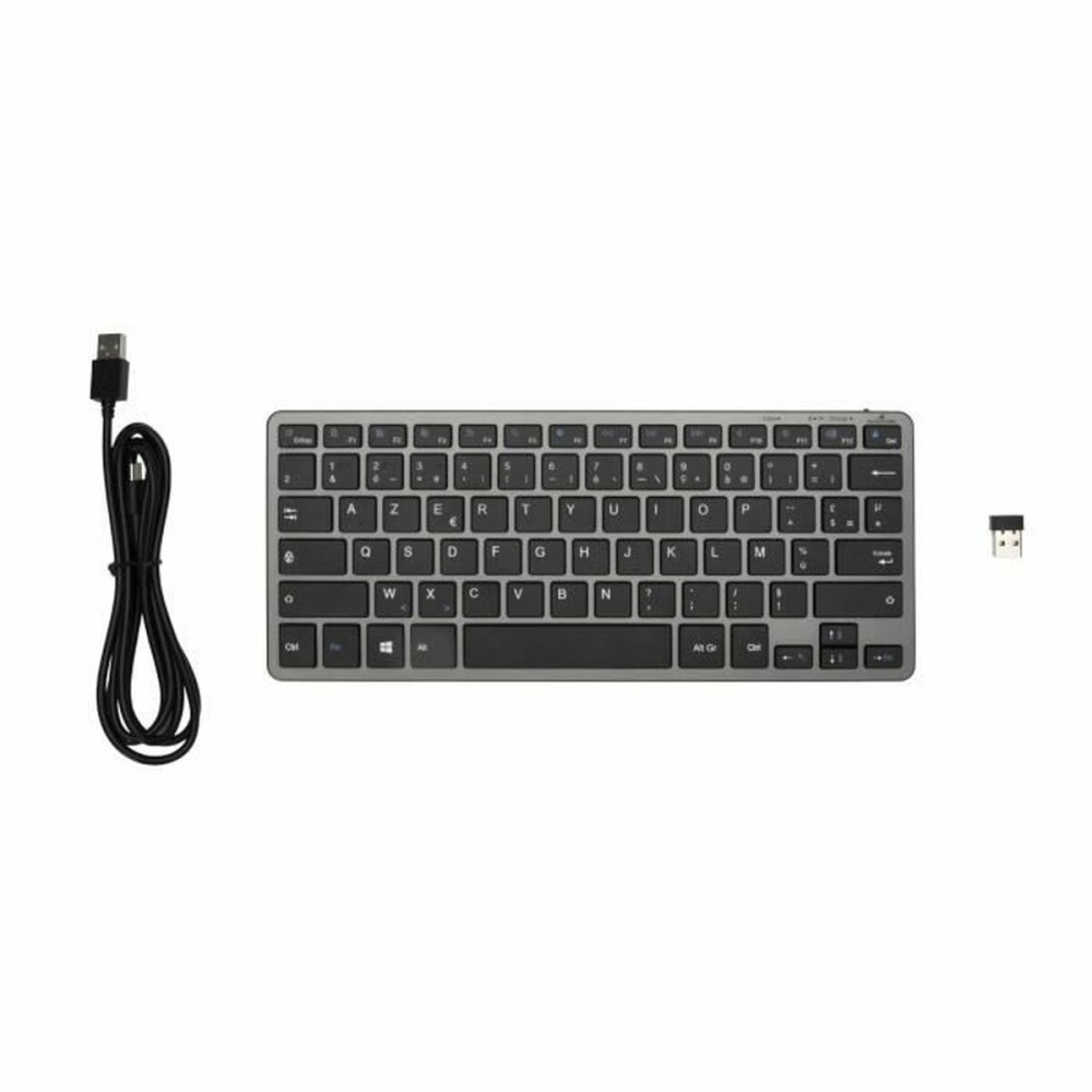 Tastatură Bluestork Azerty Franceză Negru