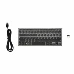 Tastatură Bluestork Azerty Franceză Negru