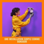 Lampă de perete Wiz Negru Metal Plastic 950 Lm