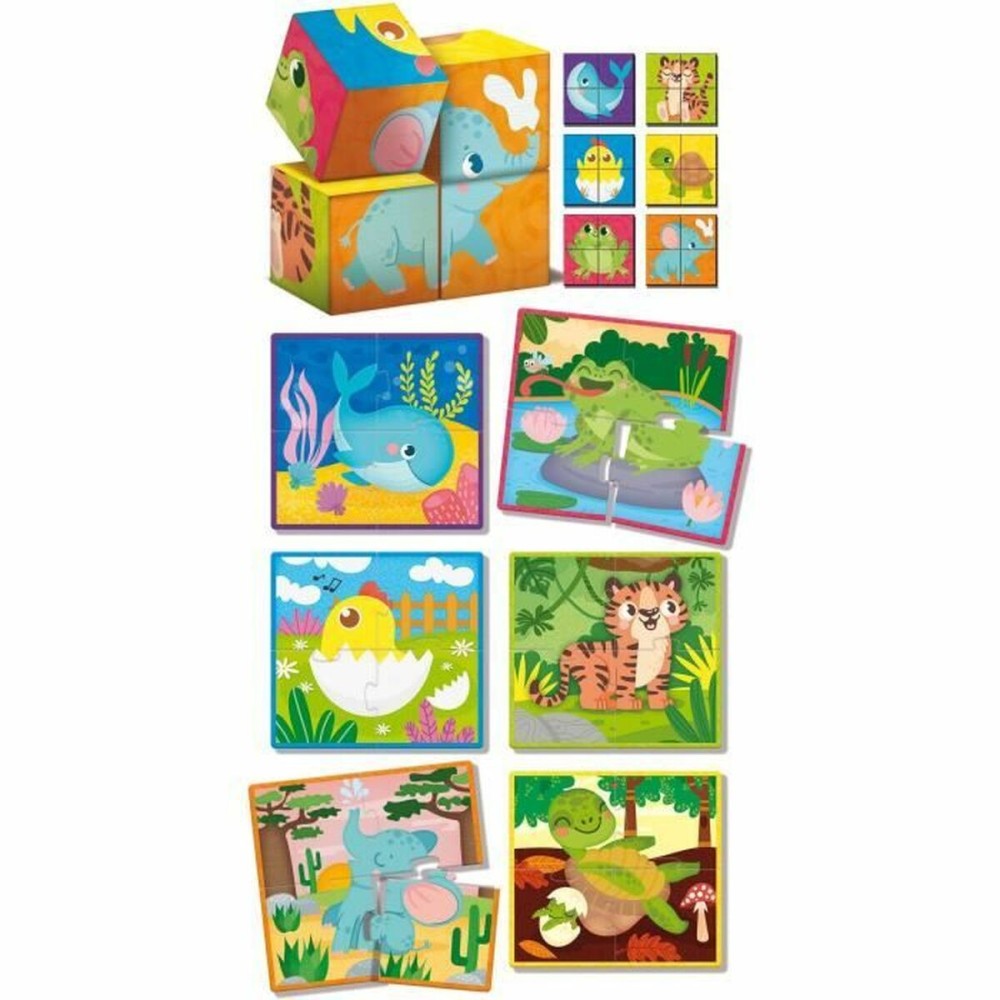 Joc Educativ Lisciani Giochi Cubes & Puzzle
