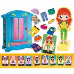 Joc Educativ Lisciani Giochi Magnetic Fashion Doll (FR)