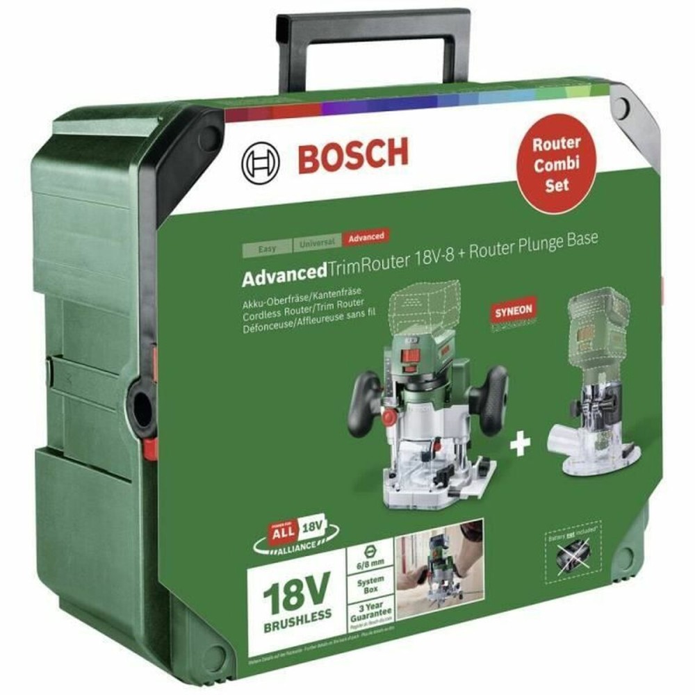 Aparat de Tuns Electric BOSCH AdvancedTrimRouter 18V-8 18 V