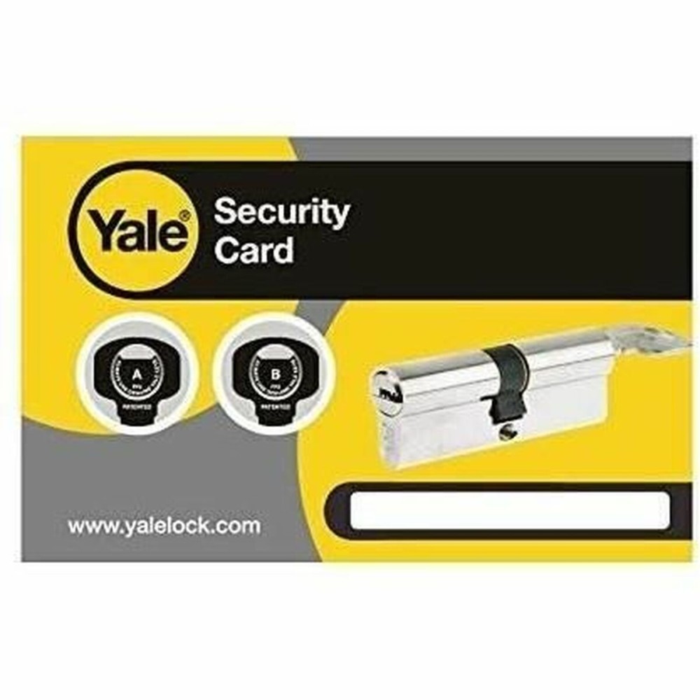 Cilindru de securitate Yale 30 x 10 mm Alamă Poartă de garaj