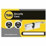 Cilindru de securitate Yale 30 x 10 mm Alamă Poartă de garaj