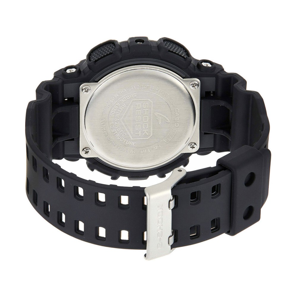 Ceas Bărbați Casio G-Shock CLASSIC Negru Argintiu (Ø 55 mm)