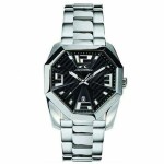 Ceas Bărbați Chronotech RW0083 Negru Argintiu