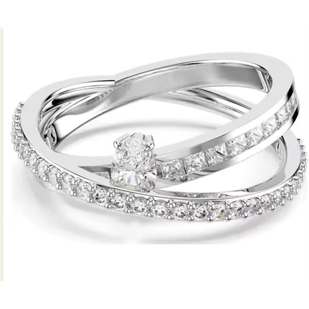 Inel Damă Swarovski 5691230 Argintiu 18