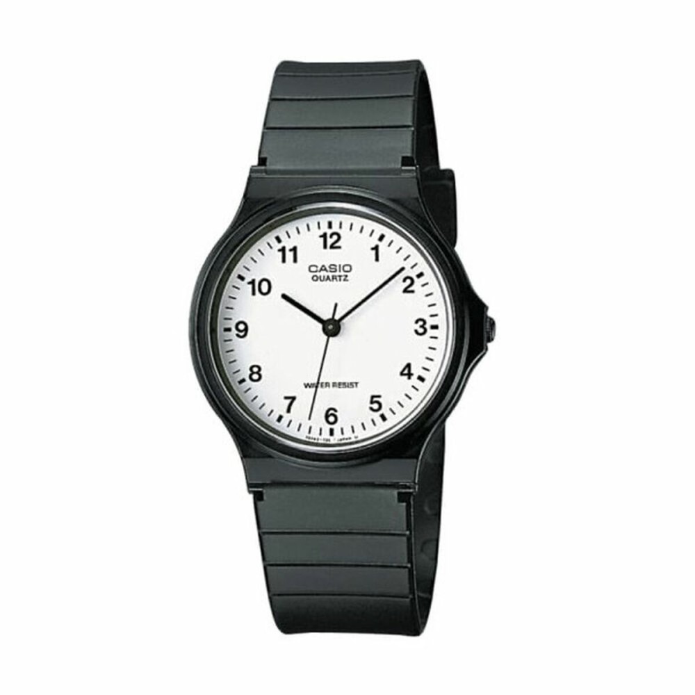 Ceas Unisex Casio MQ-24-7BLLEG Alb Negru (Ø 34 mm)