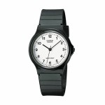 Ceas Unisex Casio MQ-24-7BLLEG Alb Negru (Ø 34 mm)