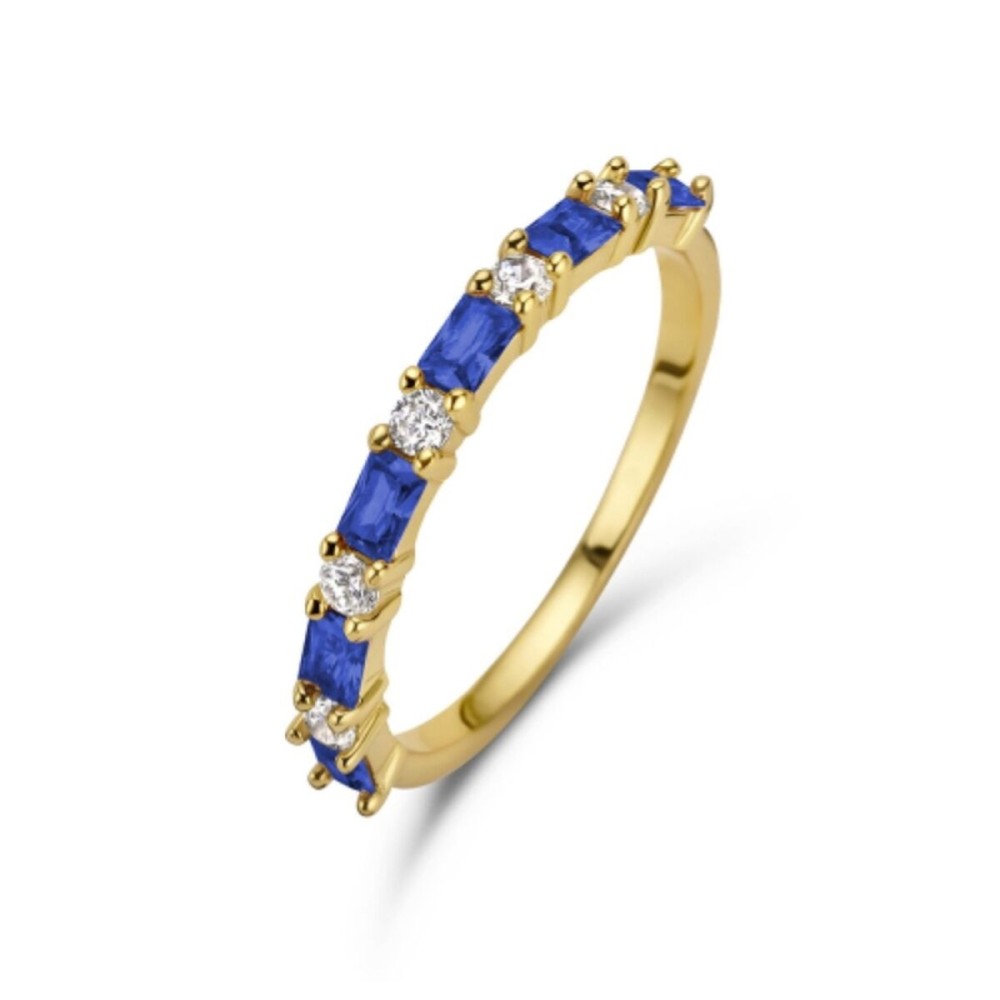 Inel Damă New Bling 9NB-0963-52 Albastru Auriu* 12