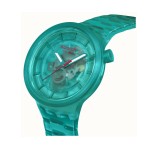 Ceas Bărbați Swatch SB05L101 Verde (Ø 47 mm)