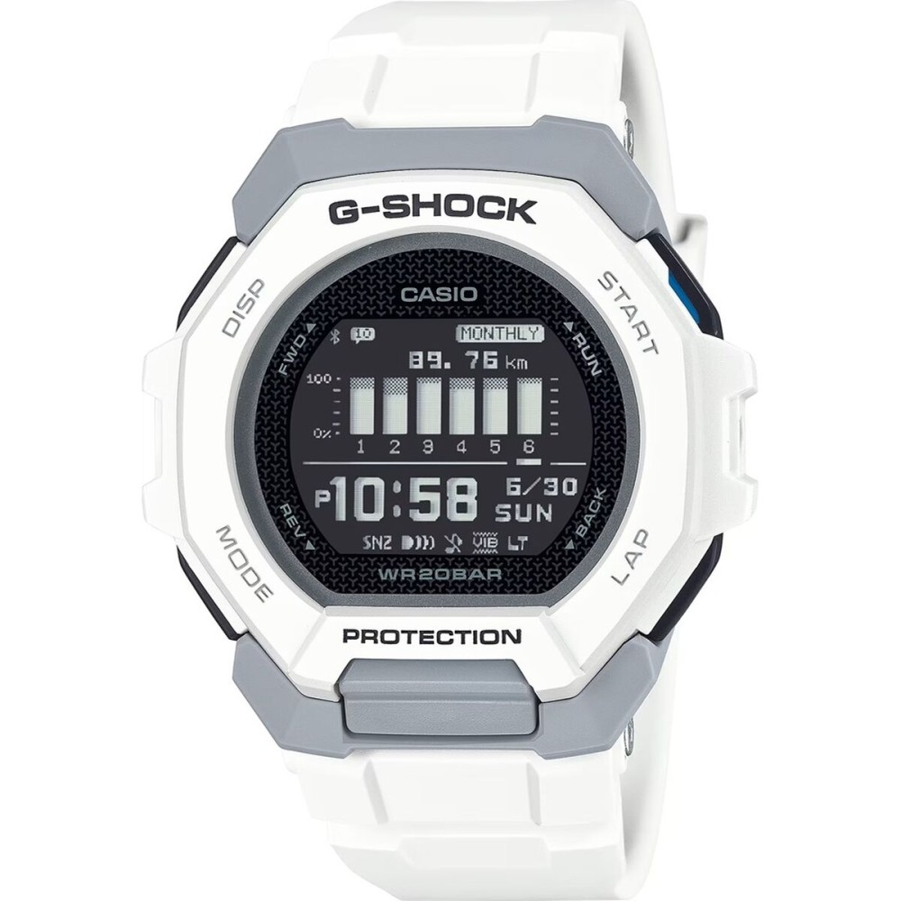 Ceas Bărbați Casio G-Shock G SQUAD -  SUNNY SIDE STYLE Negru (Ø 47,5 mm)