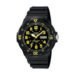 Ceas Bărbați Casio DIVER 100M Galben Negru (Ø 44,5 mm)
