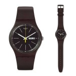 Ceas Bărbați Swatch SUOC704 Maro