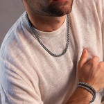 Colier Bărbați Albert M. WSOX00600.S Argintiu