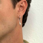 Cercei Radiant RH000163 Argintiu Bărbați 1 Unități