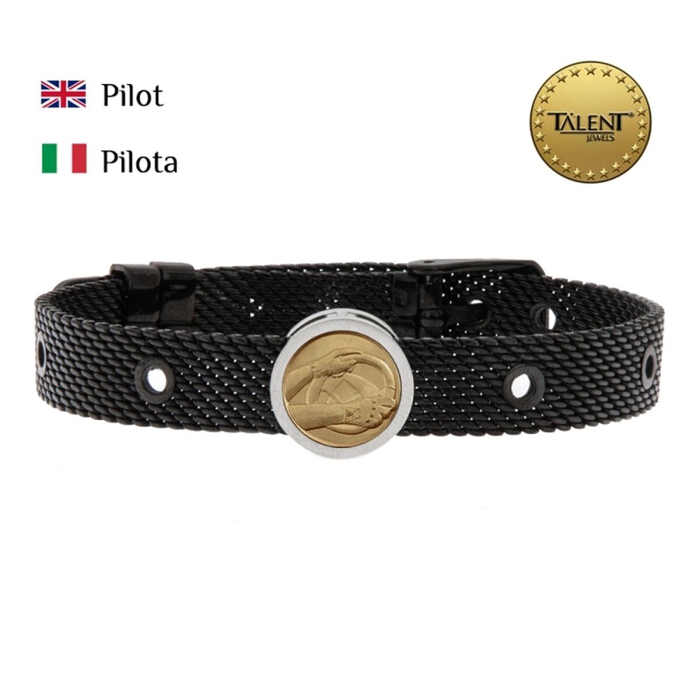 Brățară Unisex Pilot Talent Jewels TJA-1-14-01-2-235 Negru