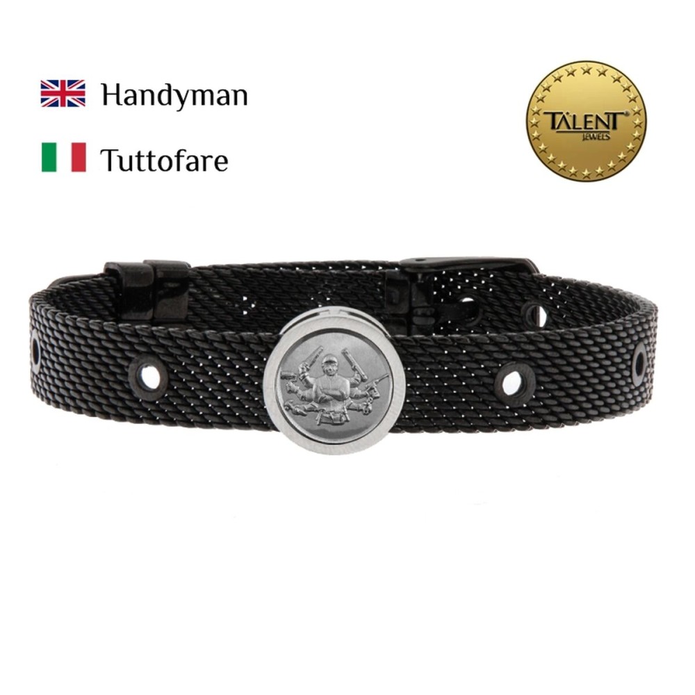 Brățară Unisex Handyman Talent Jewels TJA-2-03-03-2-235 Negru