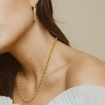 Cercei Damă 24KAE 42458Y Auriu*