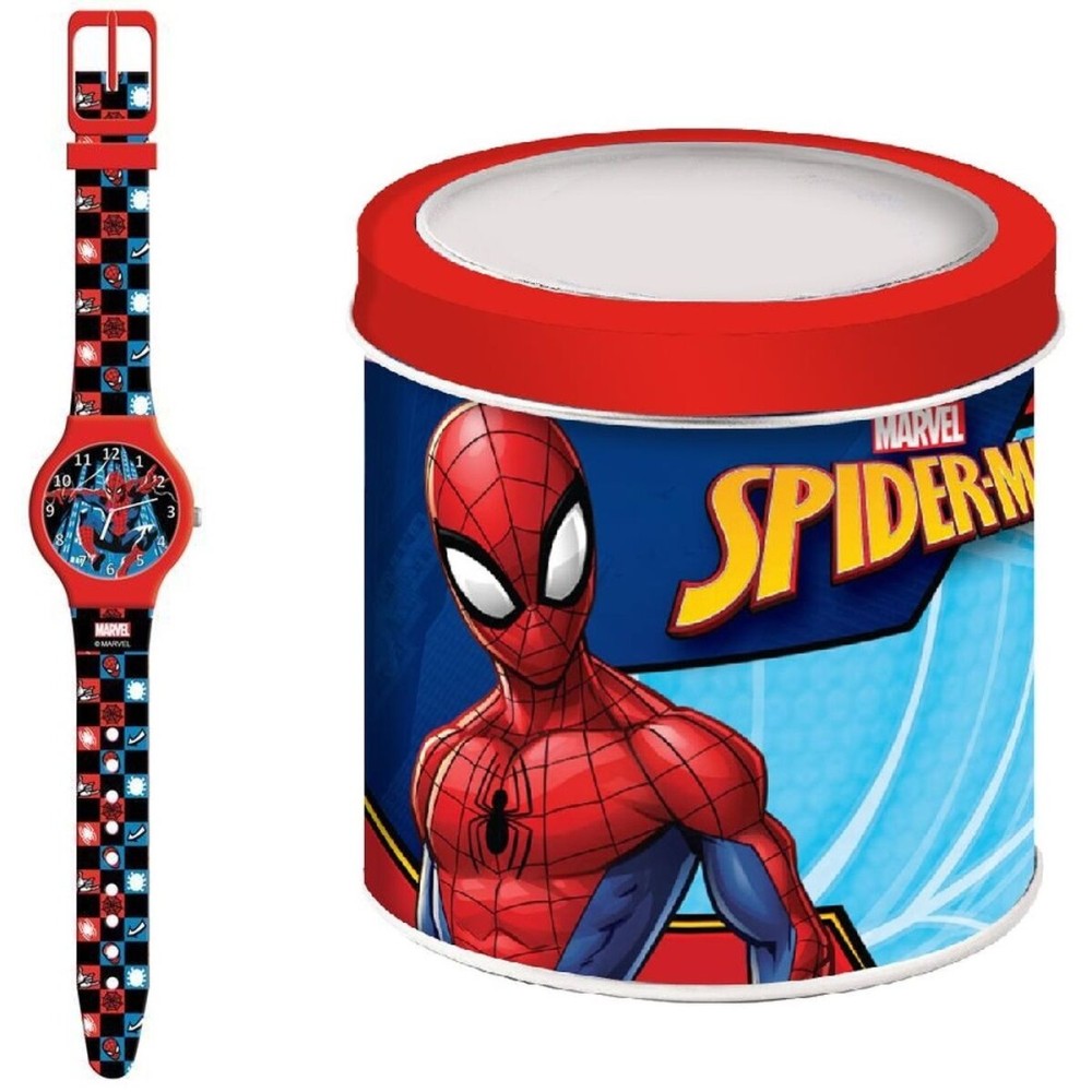 Ceas Copii Spider-Man SPIDERMAN - TIN WATCH (Ø 33 mm)