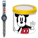 Ceas Copii Mickey Mouse MICKEY MOUSE  - TIN BOX Ø 33 mm