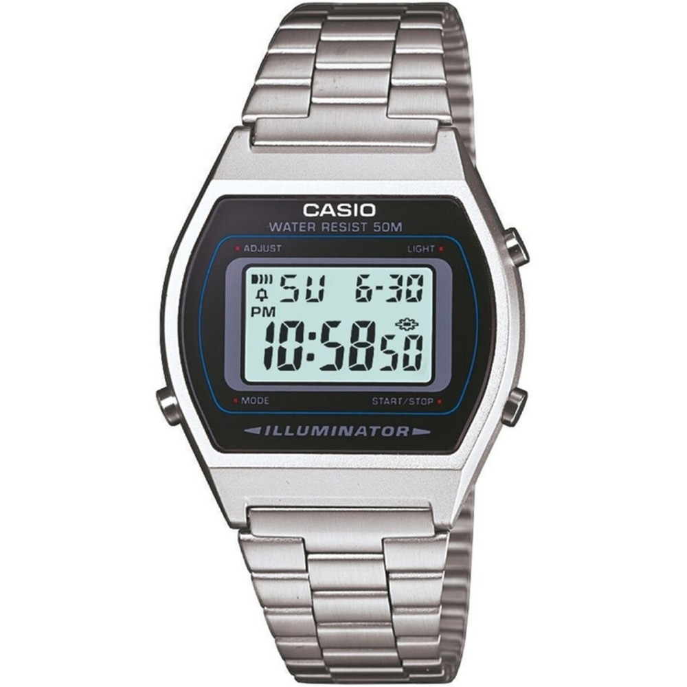 Ceas Unisex Casio ILLUMINATOR - CLASSIC SILVER (Ø 35 mm)