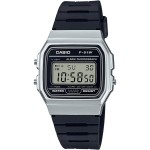 Ceas Unisex Casio F-91 BIO RESIN STRAP - SILVER (Ø 35 mm)