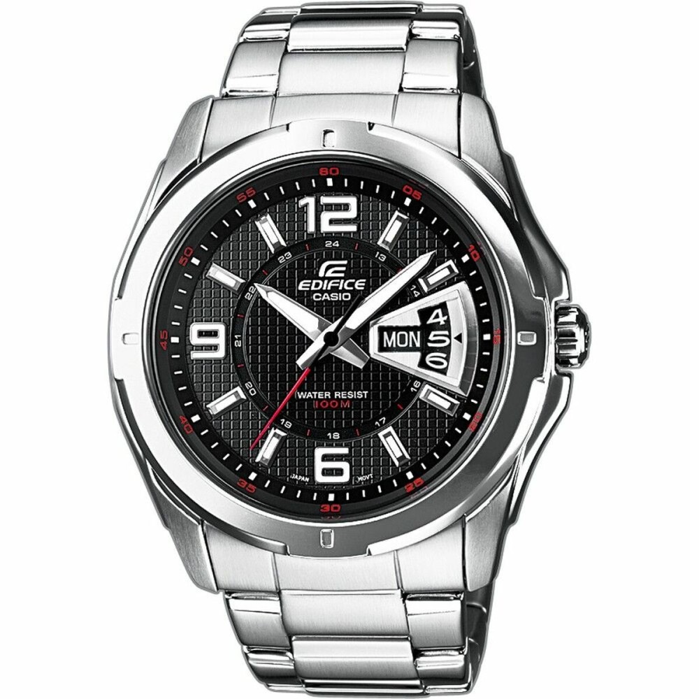 Ceas Bărbați Casio CLASSIC DAY DATE - BLACK Negru Argintiu (Ø 45 mm)