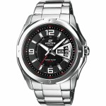 Ceas Bărbați Casio CLASSIC DAY DATE - BLACK Negru Argintiu (Ø 45 mm)