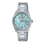 Ceas Bărbați Casio LADY DATE - AQUA GREEN Argintiu