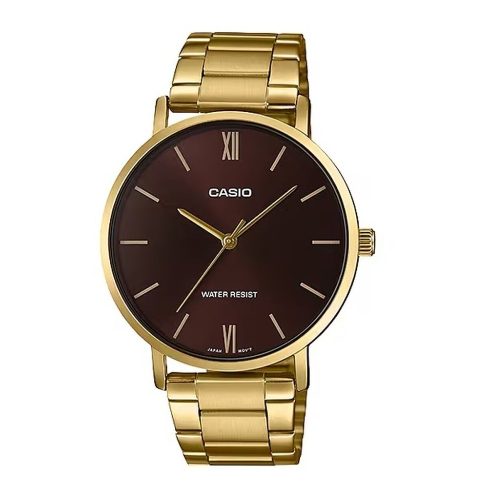 Ceas Bărbați Casio MINIMAL GOLD - BROWN (Ø 40 mm)